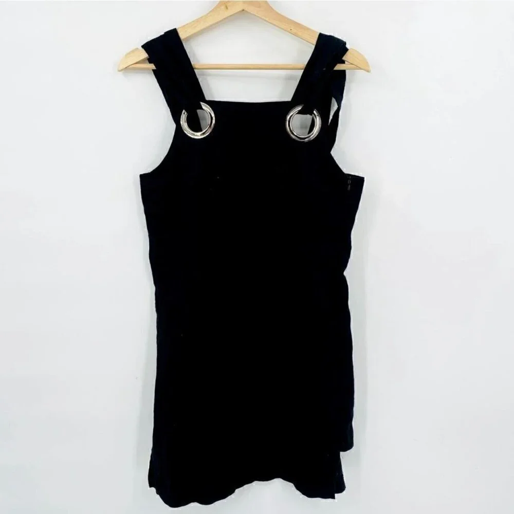 Style Mafia x Free People Black Linen Dress - XS